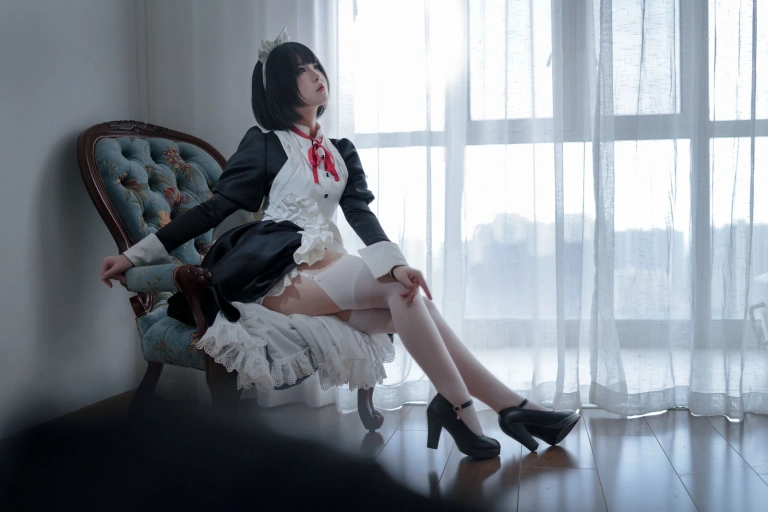 《嫌パン MAID BANBANKO 女仆》｜半半子 BANBANKO · 60张写真、2 个视频