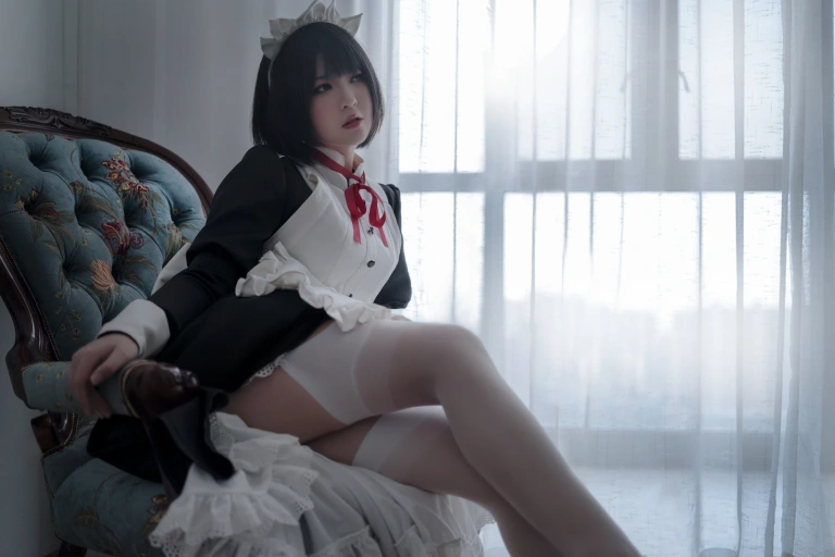 《嫌パン MAID BANBANKO 女仆》｜半半子 BANBANKO · 60张写真、2 个视频