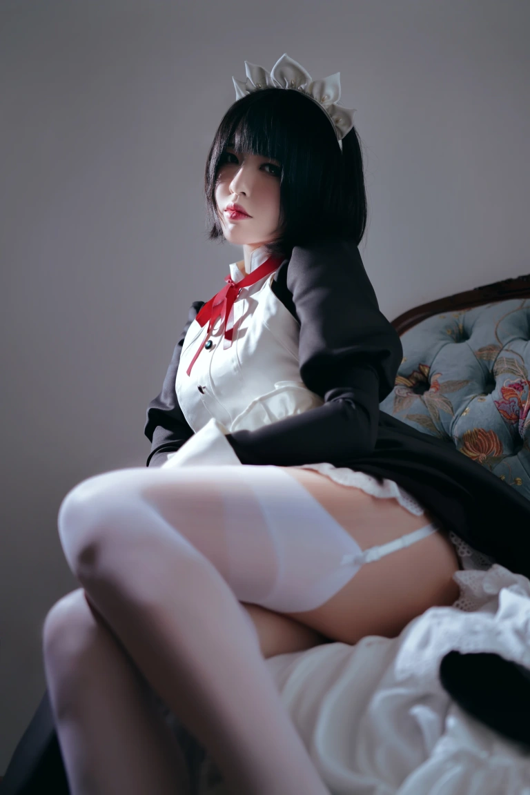 《嫌パン MAID BANBANKO 女仆》｜半半子 BANBANKO · 60张写真、2 个视频