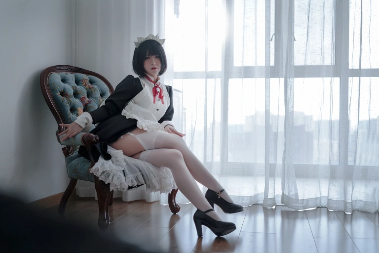 《嫌パン MAID BANBANKO 女仆》｜半半子 BANBANKO · 60张写真、2 个视频