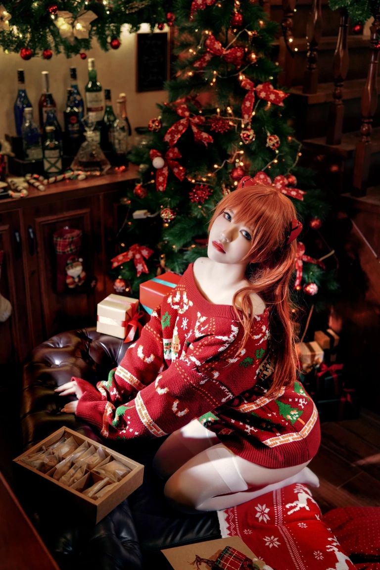 《式波・ー ASUKA Christmas》｜半半子 BANBANKO · 41张写真