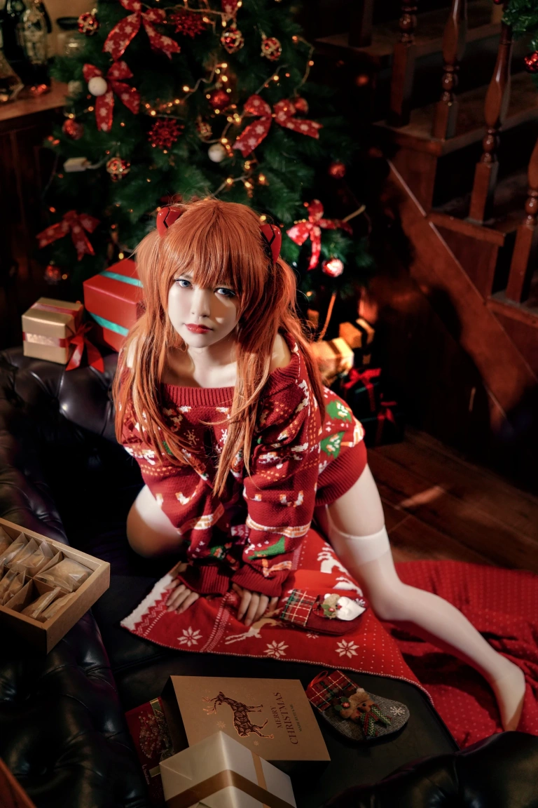 《式波・ー ASUKA Christmas》｜半半子 BANBANKO · 41张写真