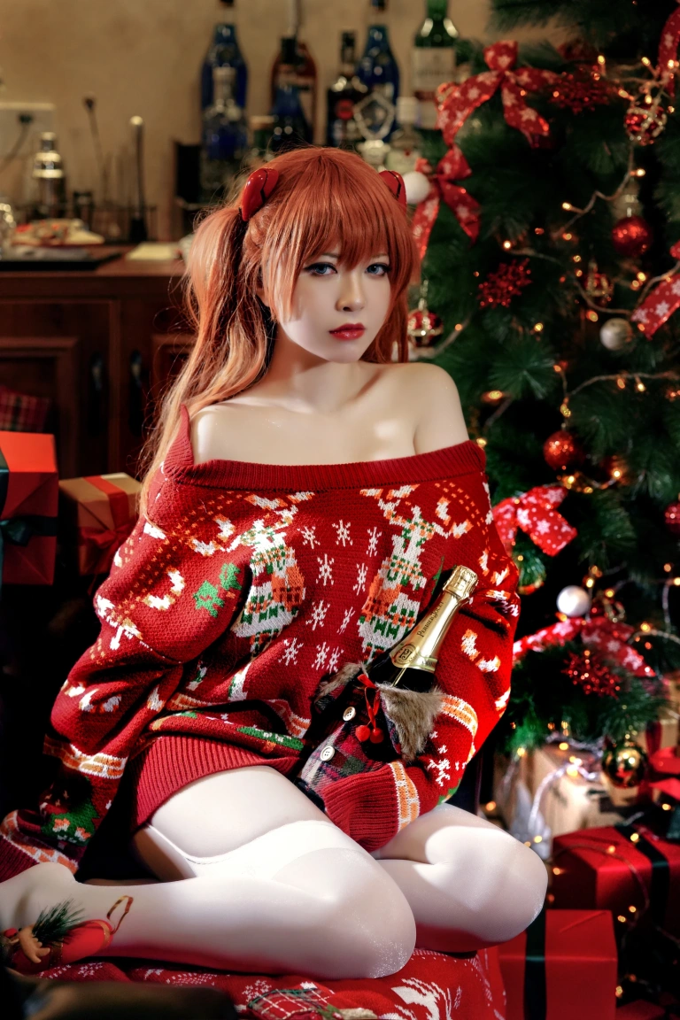 《式波・ー ASUKA Christmas》｜半半子 BANBANKO · 41张写真