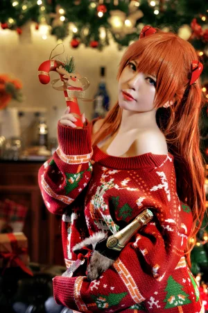 《式波・ー ASUKA Christmas》｜半半子 BANBANKO · 41张写真