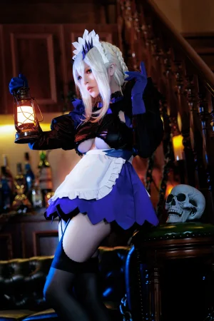 《LancerAlter Maid》｜半半子 BANBANKO · 62张写真