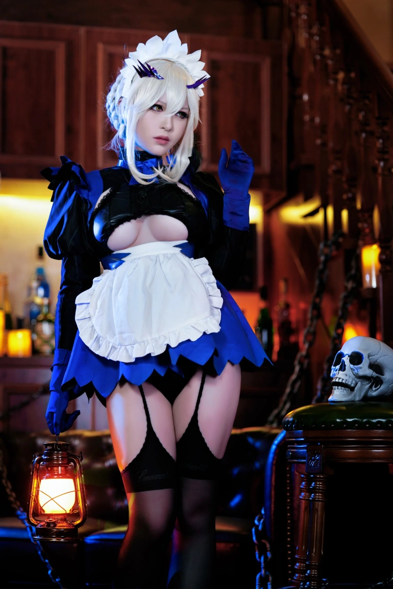 《LancerAlter Maid》｜半半子 BANBANKO · 62张写真