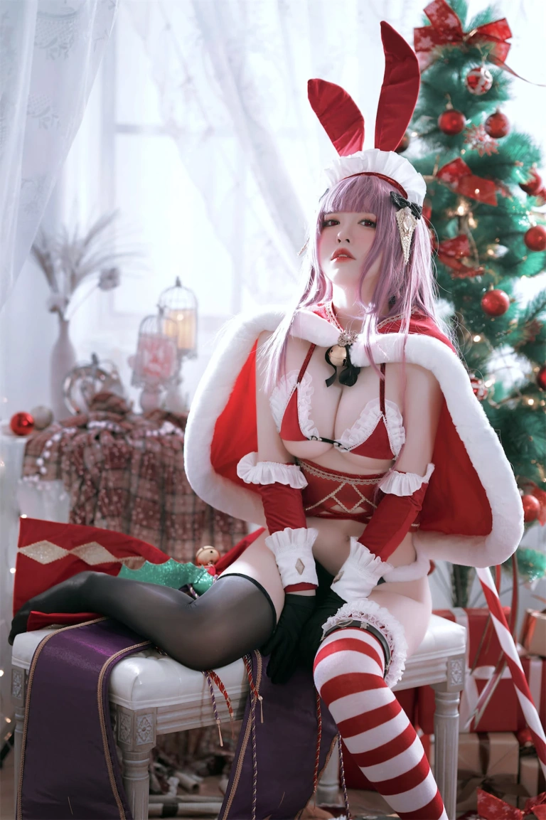 《圣诞兔兔艾可》｜半半子 BANBANKO · 41张写真