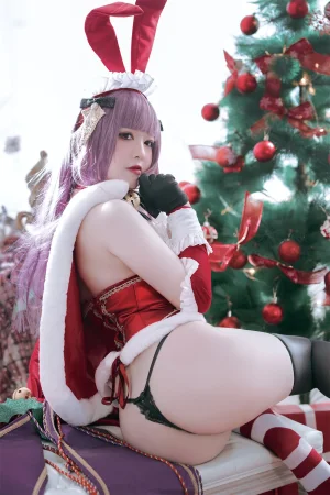 《圣诞兔兔艾可》｜半半子 BANBANKO · 41张写真