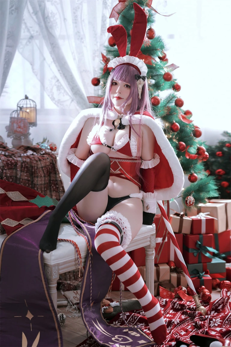 《圣诞兔兔艾可》｜半半子 BANBANKO · 41张写真