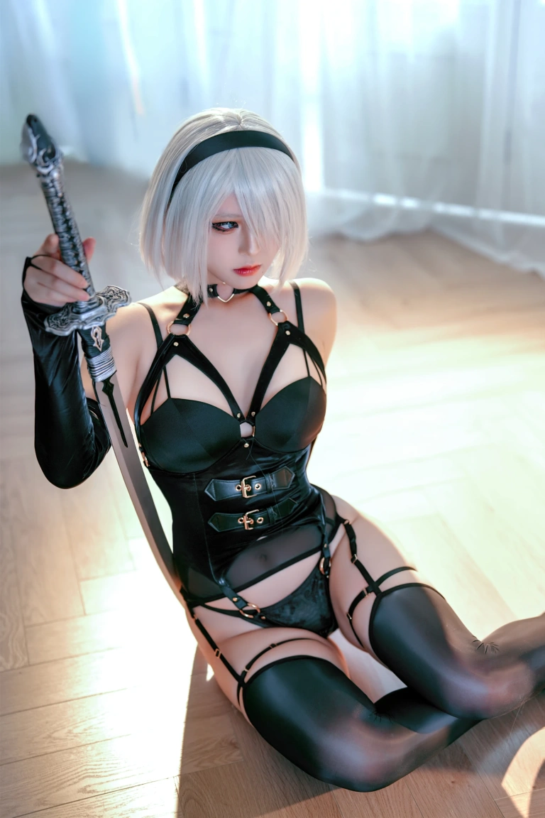 《Automataヨルハ二号B型 は黑》｜半半子 BANBANKO · 52张写真