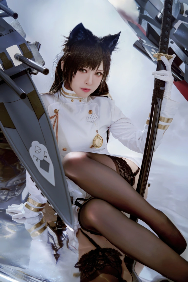 《碧蓝航线 爱宕原皮》｜半半子 BANBANKO · 45张写真
