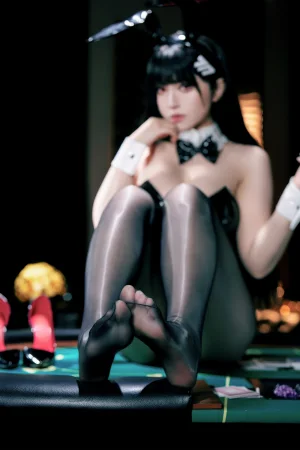 《蔚蓝档案 调月莉音 Vol.04 RioBunny》｜半半子 BANBANKO · 58张写真、6 个视频