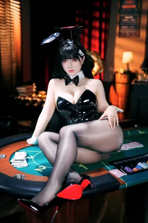 《蔚蓝档案 调月莉音 Vol.04 RioBunny》｜半半子 BANBANKO · 58张写真、6 个视频