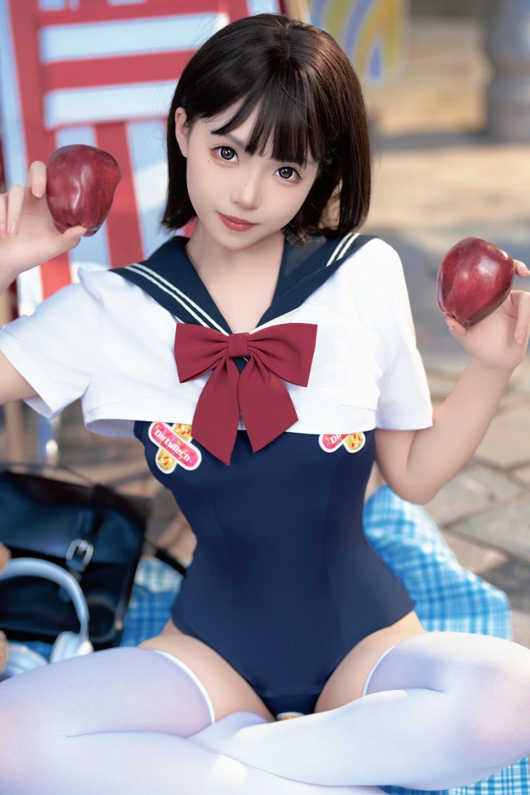 《反差JK泳装》｜Bangni邦尼 · 97张写真、7 个视频