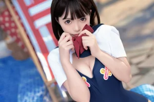 《反差JK泳装》｜Bangni邦尼 · 97张写真、7 个视频
