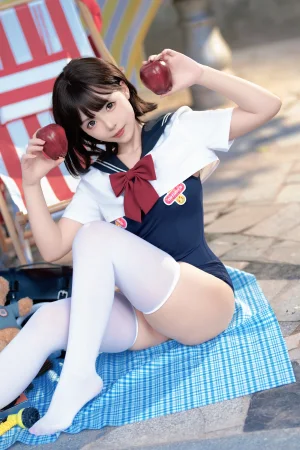 《反差JK泳装》｜Bangni邦尼 · 97张写真、7 个视频