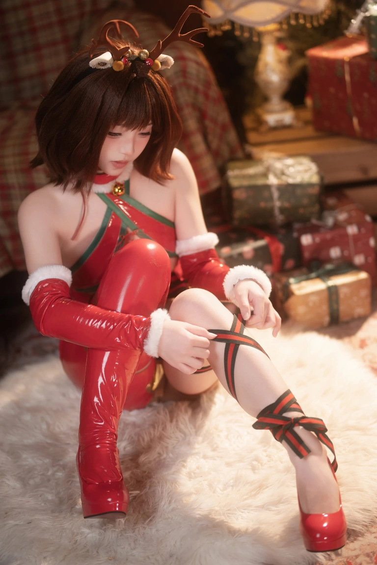 《圣诞小鹿》｜Bangni邦尼 · 91张写真
