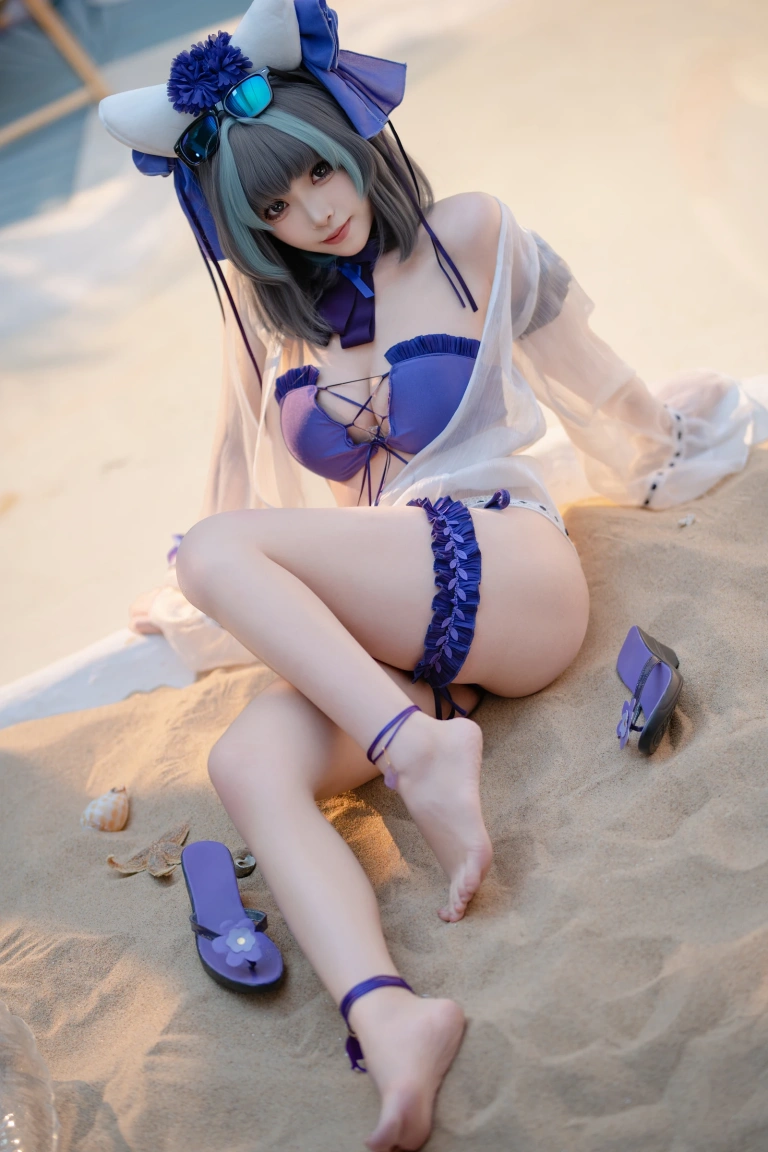 《泳装柴郡》｜Bangni邦尼 · 86张写真