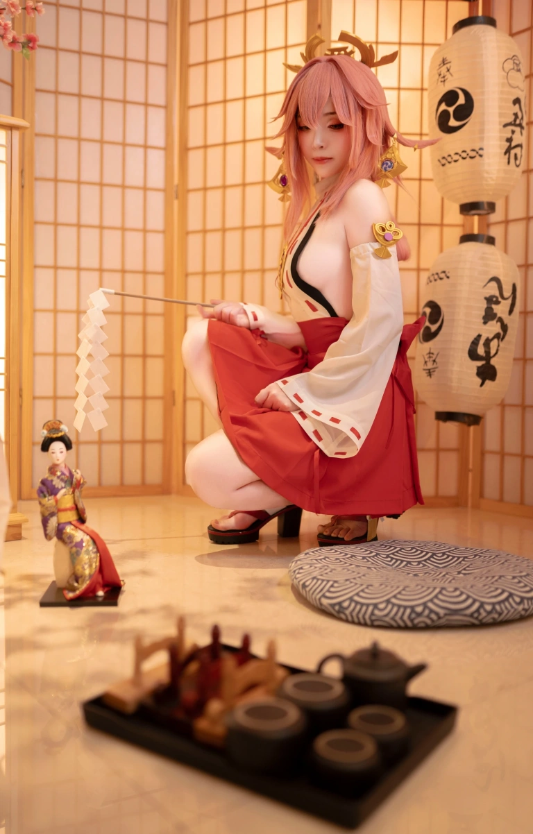 《八重神子》｜Bangni邦尼 · 99张写真