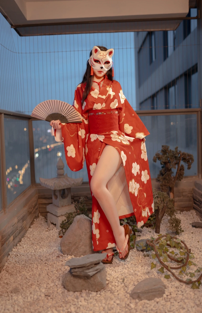 《和服束缚》｜Bangni邦尼 · 94张写真
