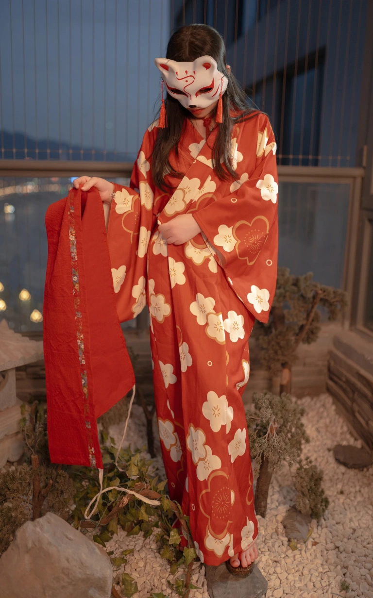 《和服束缚》｜Bangni邦尼 · 94张写真