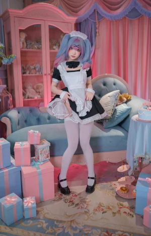 《初音未来·兔子洞女仆》｜Bangni邦尼 · 82张写真