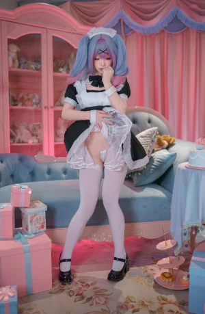 《初音未来·兔子洞女仆》｜Bangni邦尼 · 82张写真