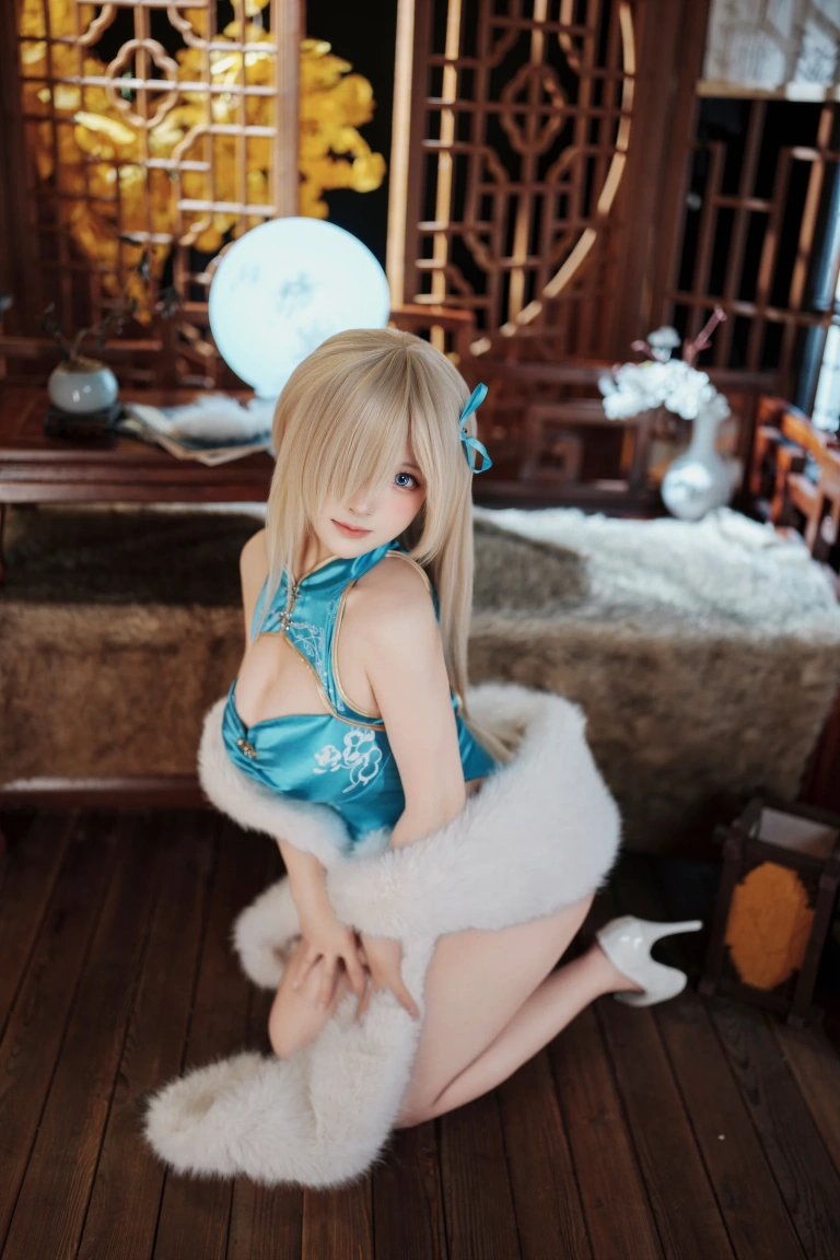 《碧蓝航线 明日奈旗袍》｜Bangni邦尼 · 75张写真
