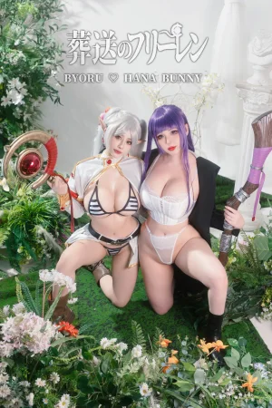 《Fern and Frieren Sousou no Frieren》｜Byoru&Hana Bunny · 24张写真