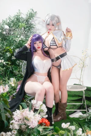《Fern and Frieren Sousou no Frieren》｜Byoru&Hana Bunny · 24张写真