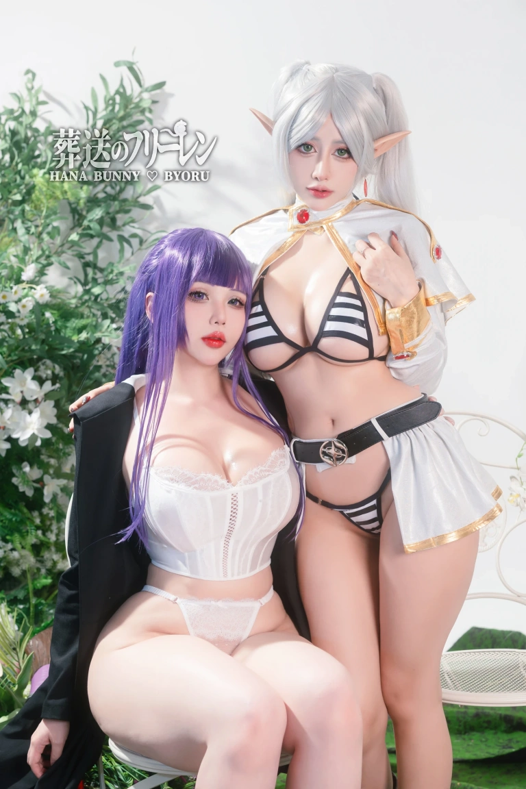 《Fern and Frieren Sousou no Frieren》｜Byoru&Hana Bunny · 24张写真