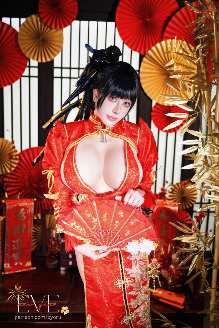 《Eve（Qipao Ver）（Stellar Blade）》｜Byoru · 62张写真、19 个视频