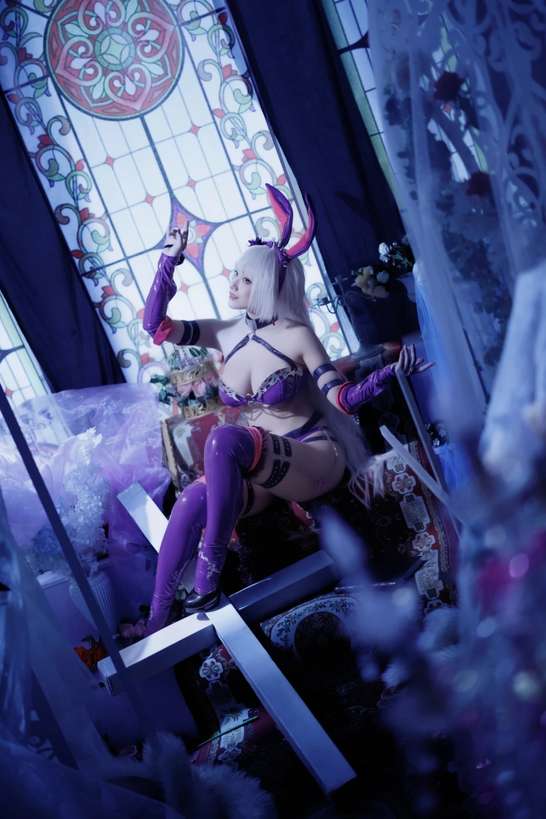 《黑贞兔女郎》｜Cien恩恩 · 30张写真