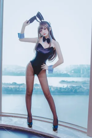《麻衣兔女郎》｜coser衣衣 · 42张写真