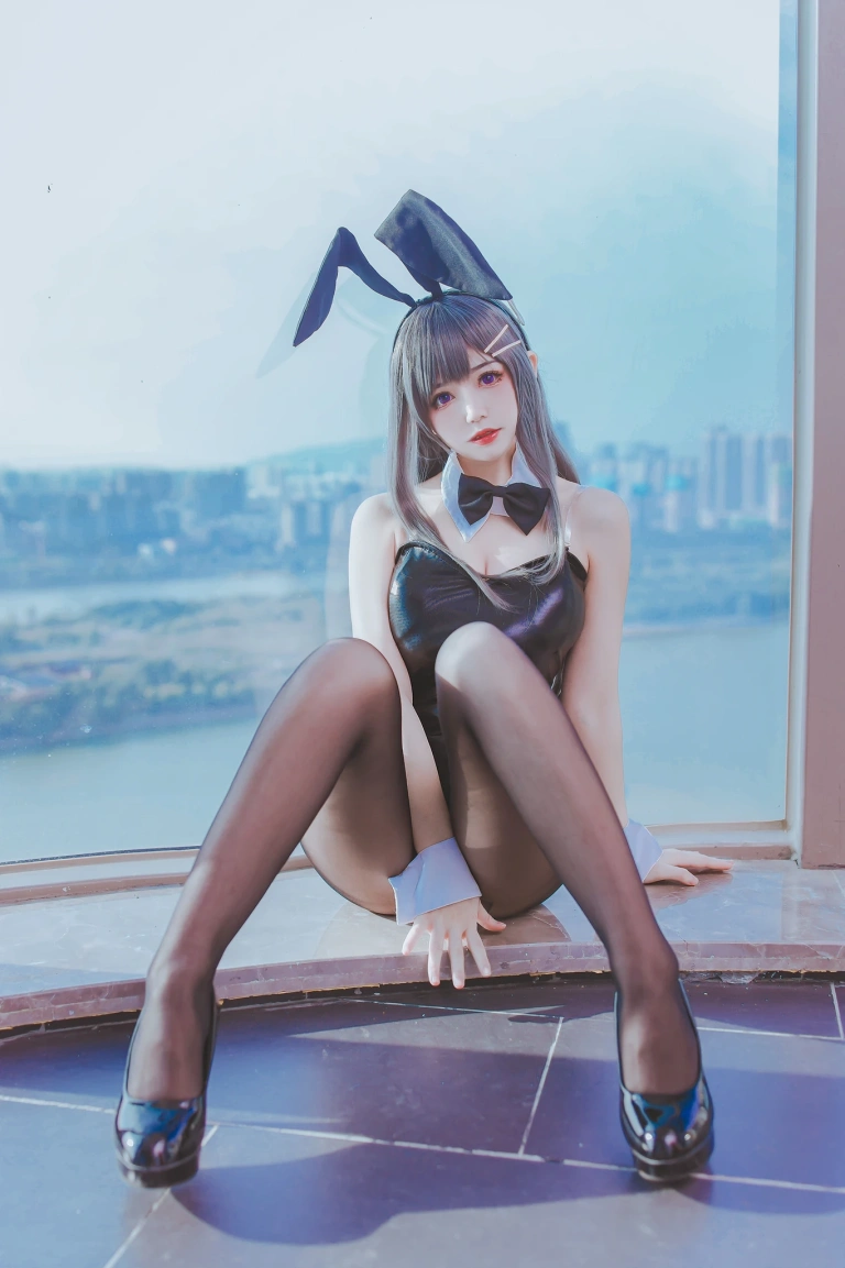 《麻衣兔女郎》｜coser衣衣 · 42张写真