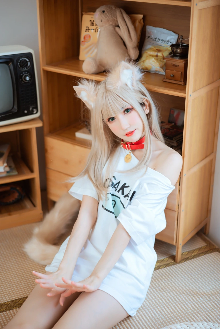《猫娘 黄豆粉》｜coser衣衣 · 21张写真