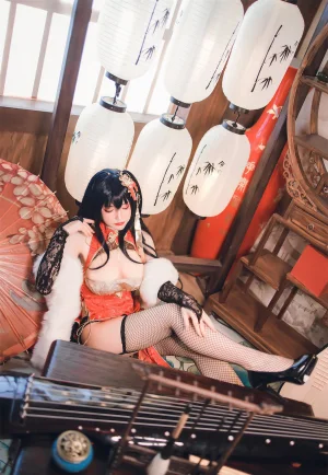 《碧蓝航线 大凤旗袍》｜coser衣衣 · 35张写真