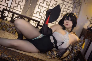 《碧蓝航线 镇海旗袍》｜珟_珏Dita · 58张写真、2 个视频