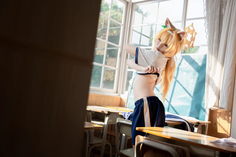 《玛丽体操》｜纸悦Etsu_ko · 64张写真