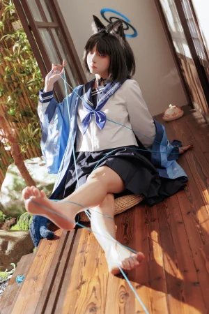《桔梗毛线团》｜纸悦Etsu_ko · 25张写真