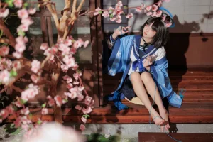 《桔梗毛线团》｜纸悦Etsu_ko · 25张写真