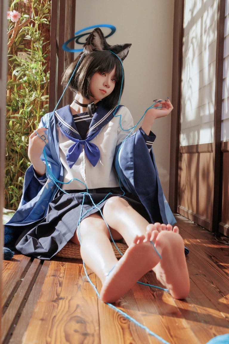 《桔梗毛线团》｜纸悦Etsu_ko · 25张写真