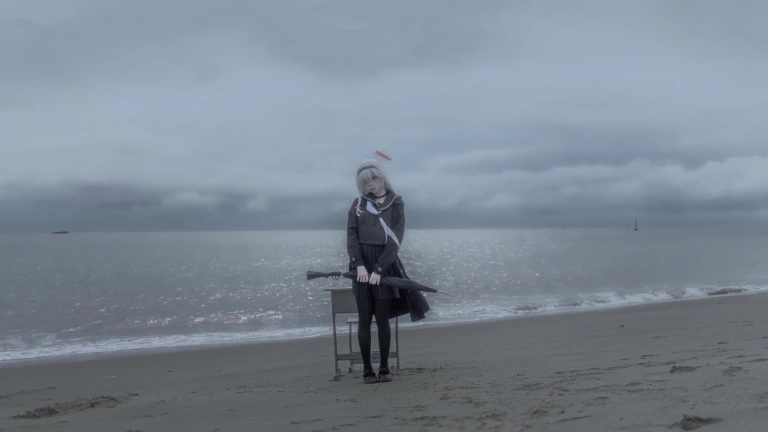 《蔚蓝档案·普拉娜》｜纸悦Etsu_ko · 17张写真
