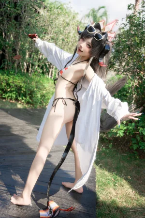 《蔚蓝档案 鬼怒川霞水着》｜纸悦Etsu_ko · 44张写真