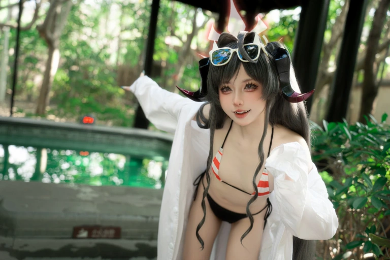 《蔚蓝档案 鬼怒川霞水着》｜纸悦Etsu_ko · 44张写真