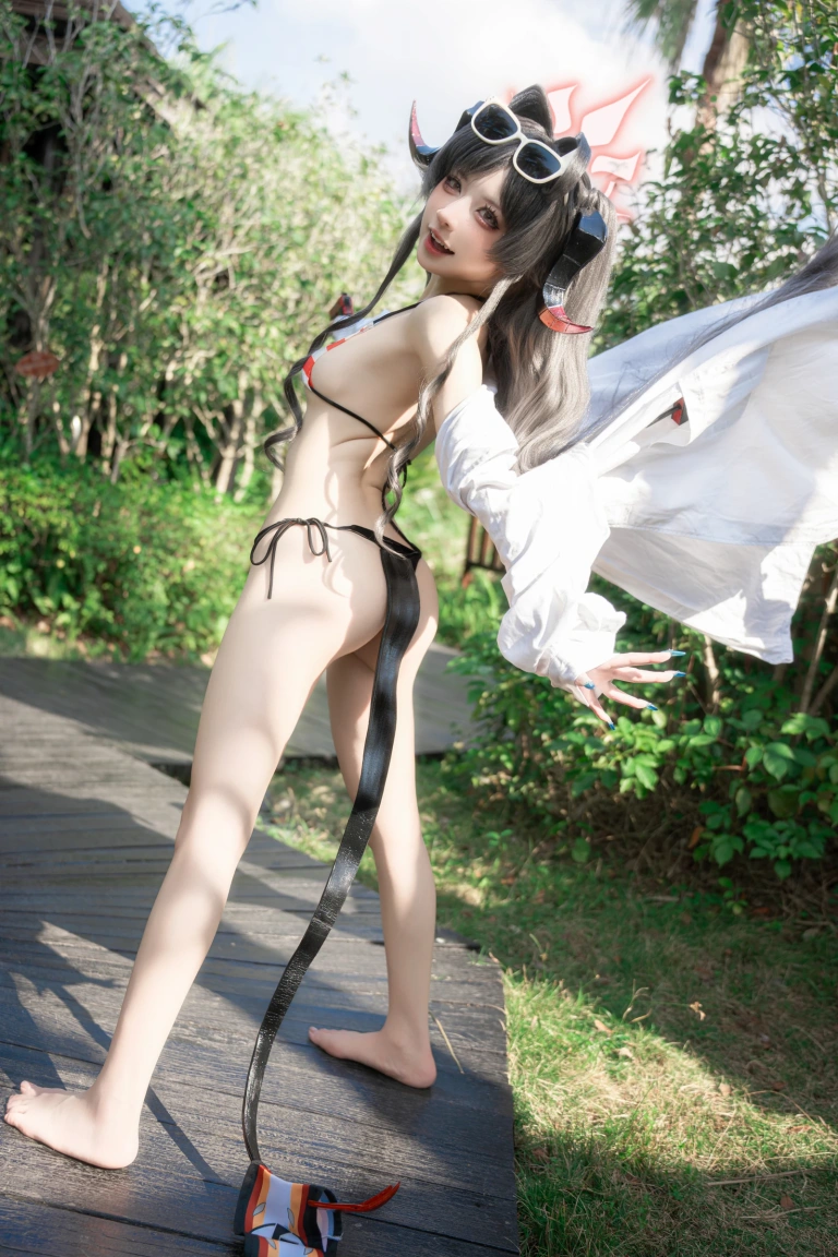 《蔚蓝档案 鬼怒川霞水着》｜纸悦Etsu_ko · 44张写真