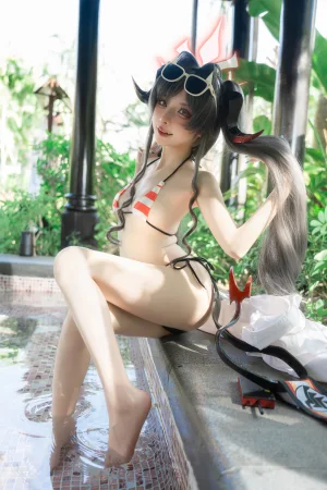 《蔚蓝档案 鬼怒川霞水着》｜纸悦Etsu_ko · 44张写真