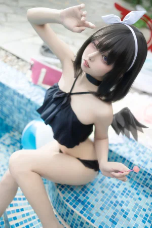 《蔚蓝档案 水真白》｜纸悦Etsu_ko · 28张写真