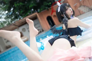 《蔚蓝档案 水真白》｜纸悦Etsu_ko · 28张写真