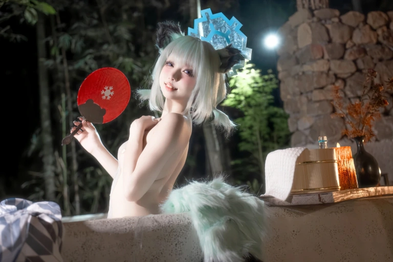 《蔚蓝档案 时雨温泉》｜纸悦Etsu_ko · 63张写真